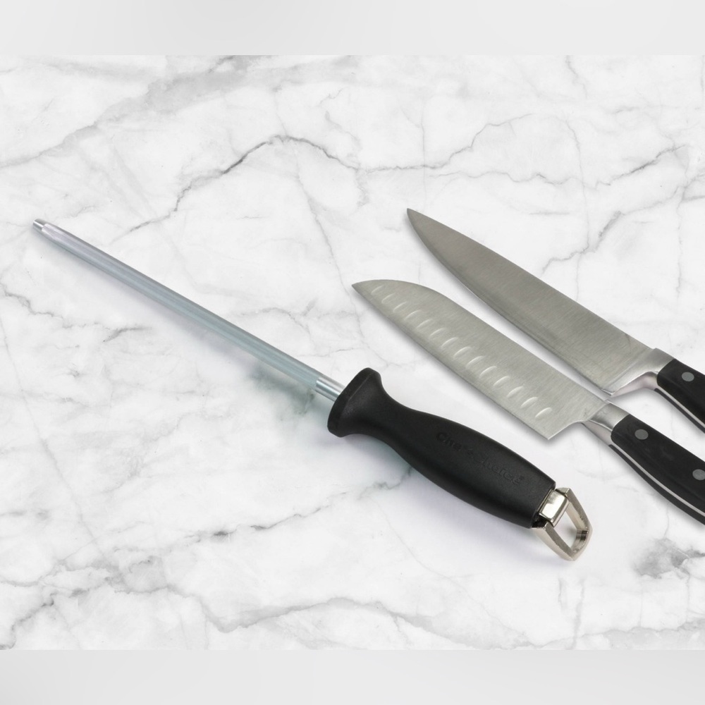 Chef’s Choice Sharpening high carbon steel,oval, realign dull knife sharpener